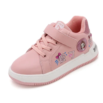 

Children Cotton Shoes Cute Girls Warm Sneakers Kids Outdoor Casual Leather Shoes Sport Running Comfortable SGL003