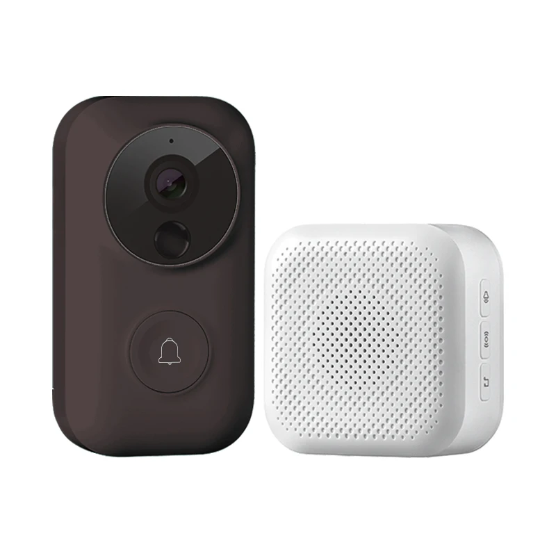 

New zero AI Face Identification 720P IR Video Doorbell Set Motion Detect Intercom Free Cloud Storage Voice Charger Talk