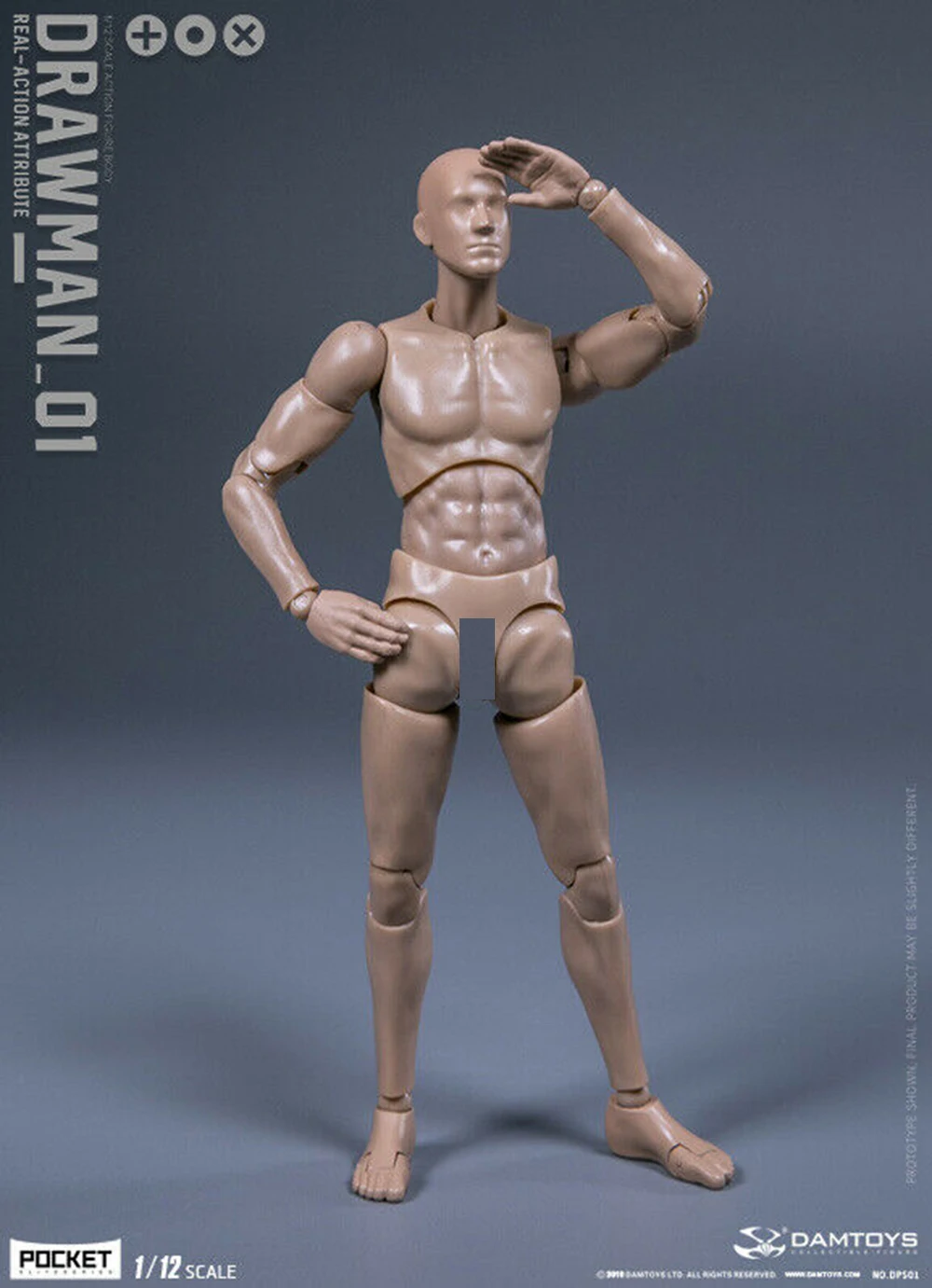 1/12 стандартный мужской тела DAMTOYS плотина 1/12 масштаб DPS01 Drawman ПВХ Мужская фигурка коллекция игрушек кукла игрушка подарок для коллекции