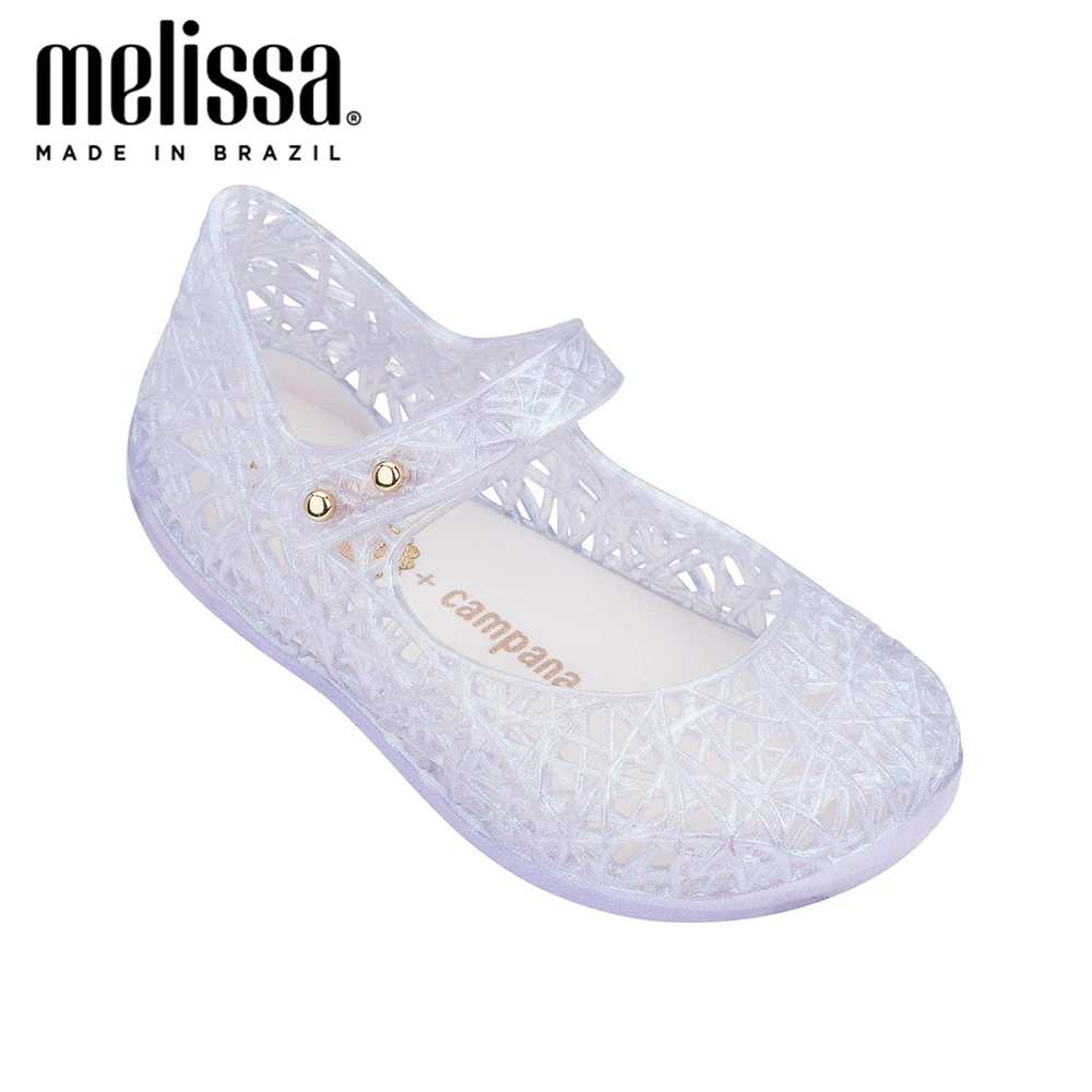 Mini Melissa Campana 7 Colors Hollow Girl Jelly Shoes Beach Sandals 2021 New Baby Shoes Melissa Sandals Kids Princess Shoes slippers for boy Children's Shoes