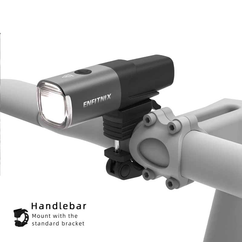

Enfinix newest Headlights Waterproof bicycle night lights Road MTB Handlebar Front Light Usb Rechargeable 800Lumens cnc lights