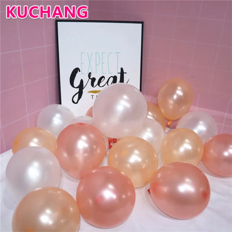 20 Вт, 30 Вт, 50 шт в наборе, 5 см со стразами воздушных шаров из латекса розового и золотого цвета смешанные Цвет Детские День рождения Свадебные украшения детский Душ Поставки подарки