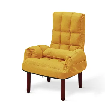 

Lazy sofa small apartment bedroom comfortable computer chair dormitory lazy single folding back recliner