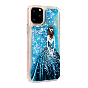 Жидкий чехол принцессы A7 для samsung Galaxy A7, силиконовый чехол для samsung A750F, блестящий чехол из ТПУ - Цвет: 1pcs as photo