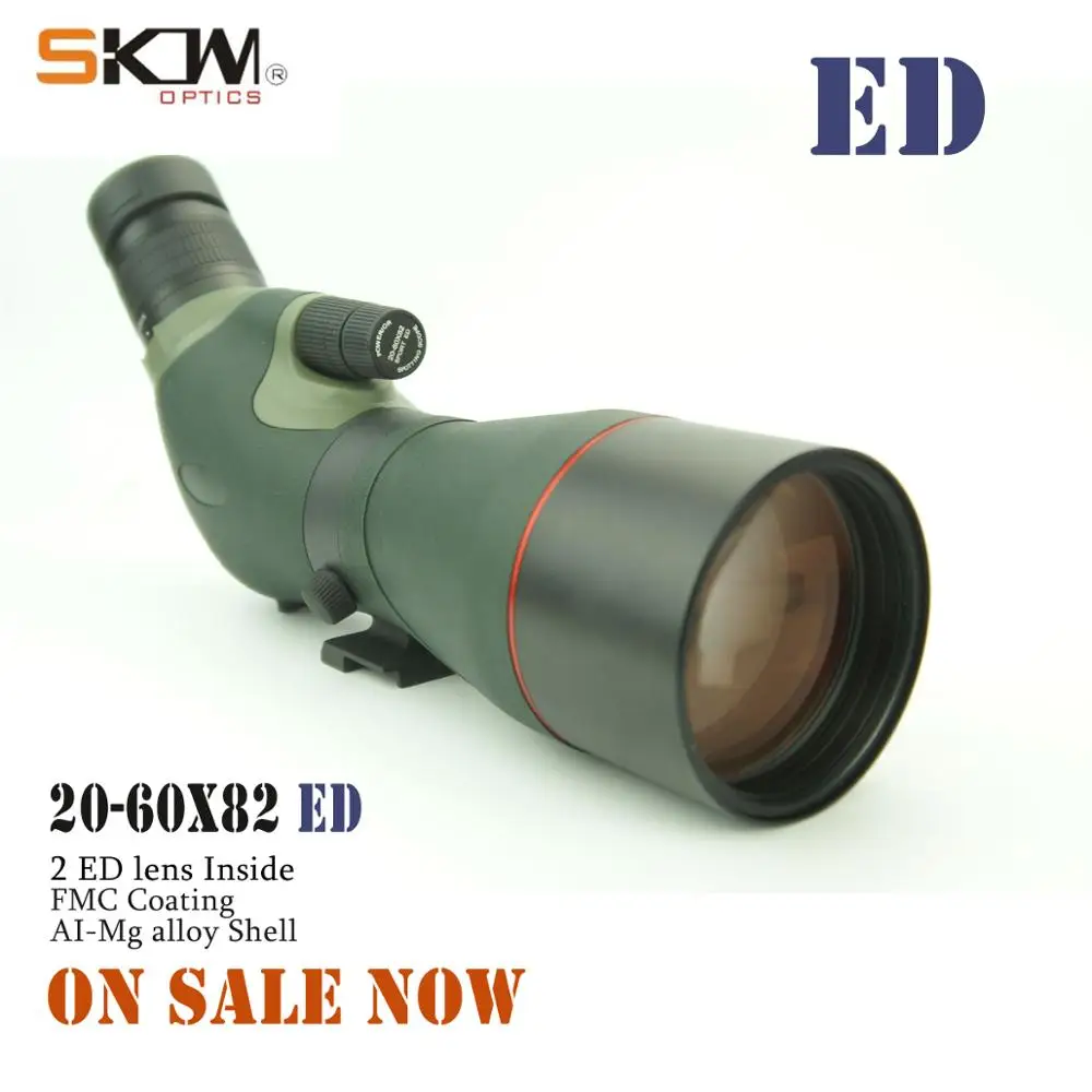 2020 бесплатная доставка SKWoptics 20 60x82 ED телескоп Ultra HD наземный снайперский точечный