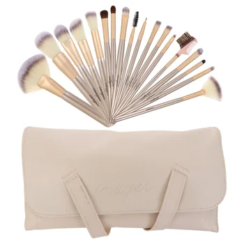 

18Pcs Brush Cosmetics Durable Useful Soft Professional Comfortable Eyelash Brush Foundation Brush Powder Brushes Makeup Brush fo