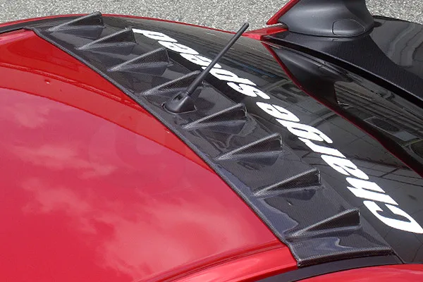 Задний спойлер для крыши из углеродного волокна подходит генератора 08 12 Lancer Evolution