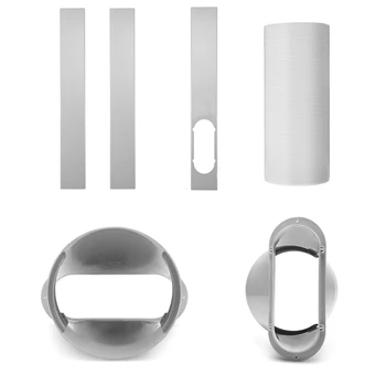 

150Cm Window Adaptor/Window Slide Kit Plate Set Exhaust Tube Connector for Household Portable Air Conditioner