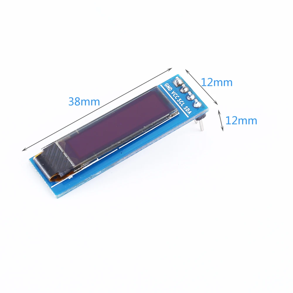 0.87in igc IIC 128x32 Белый OLED дисплей модуль SSD1316 драйвер 128*32 3,3 V 5V