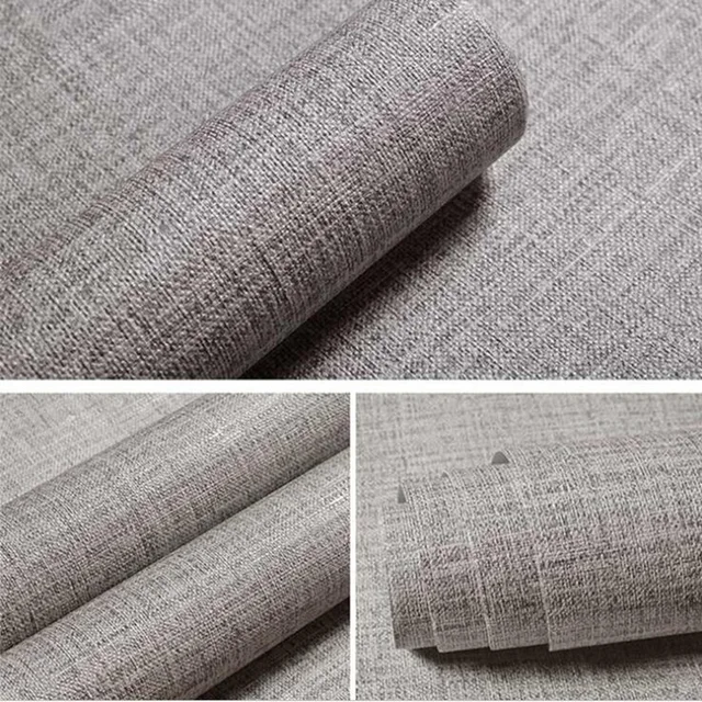 Big Size 5M  Wallpaper Self Adhesive Home Decor Living Room Bedroom New Shop WallMildew Resistant Water-Proof Wall Sticker dark grey