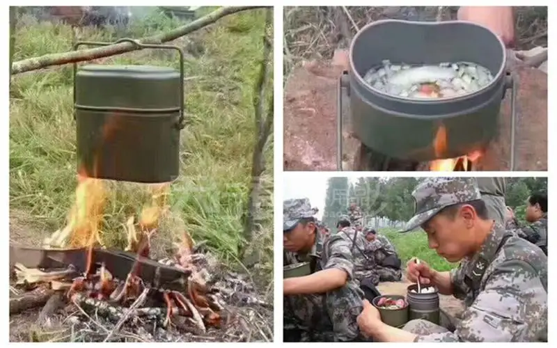 HiMISS, уличный Портативный Ланч-бокс, многослойные столовые приборы для пикника, походная посуда, дикая, с подогревом, Ланч-бокс