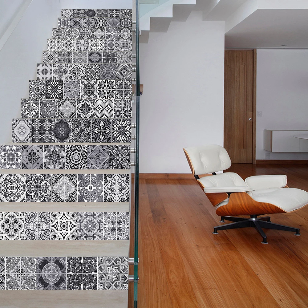 3D Wallpaper behind stairs  Wandgestaltung treppenhaus Wanddekor  schlafzimmer Treppe haus