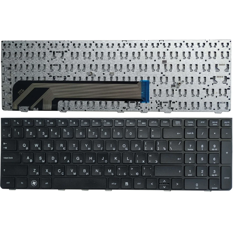 Русская клавиатура для HP pavilion 4530 4730 4530S 4730S 4535S 4735s 638179-DJ1 NSK-CC0SV RU черная с рамкой |