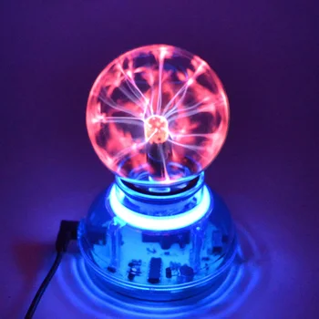 

Ball Light Party Music Portable USB Atmosphere Plasma Lighting Sound Control Electrostatic Car Accessary Led Decoration Magic