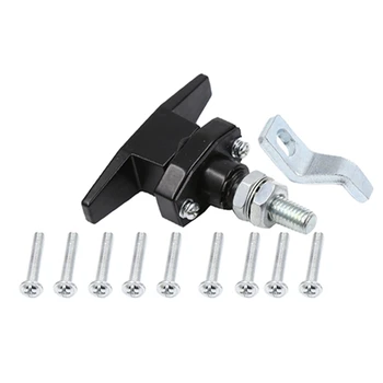 

Black T Shape Handle Lock Equipment Telescopic Door Locks Telescopic Switch Industrial Cabinet Locks