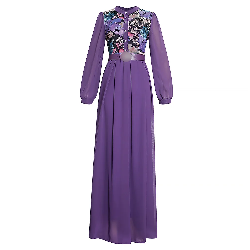 Ladies Robe Sexy Slim Long-Sleeved Dress 2021 Autumn New African Women