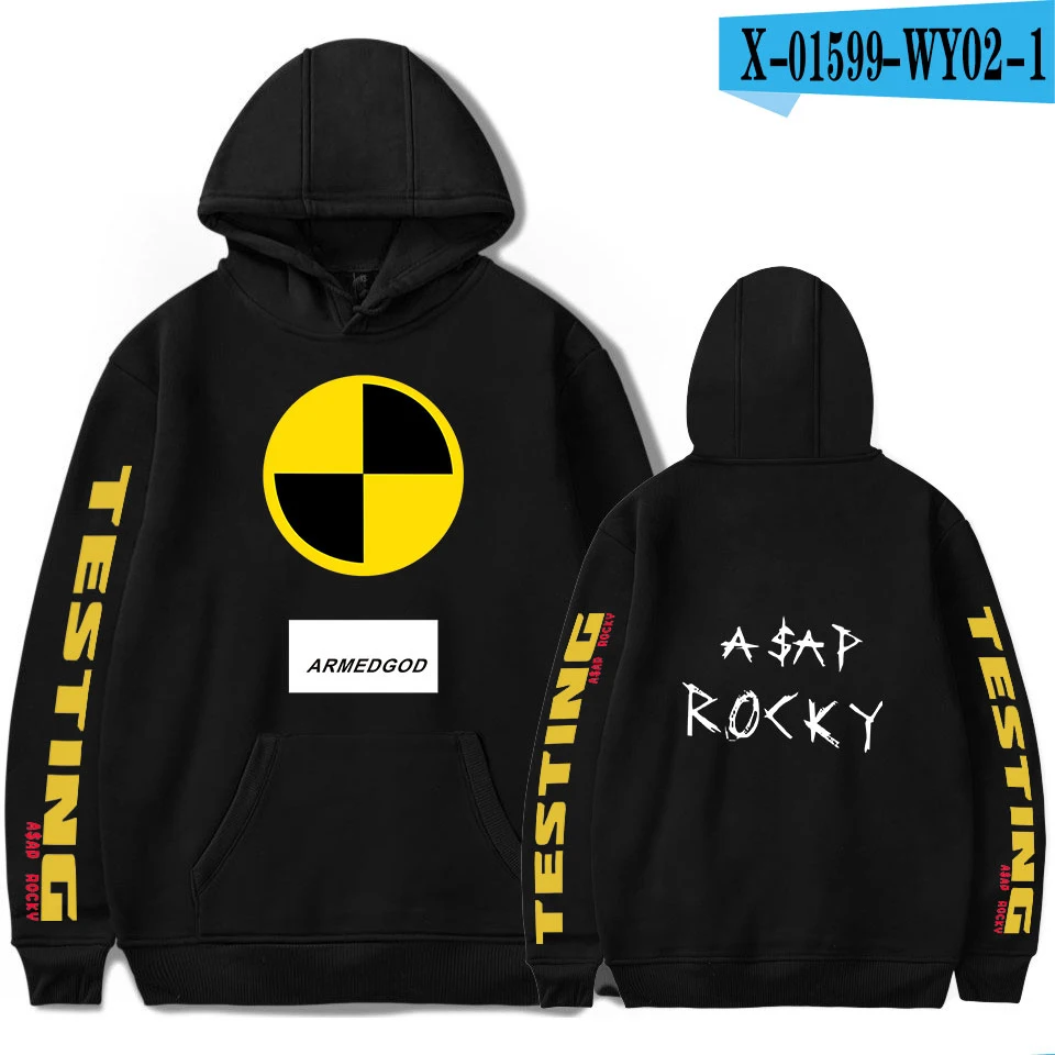 Новое поступление ASAP ROCKY хип хоп толстовки мужские повседневные Пуловеры уличная Толстовка Sudadera Hombre мужские как можно скорее Рокки толстовки мужские топы - Цвет: F