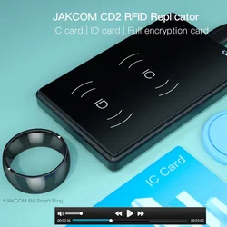 JAKCOM – Mini duplicateur de cartes de proximité RFID/ICID CD2, lecteur de cartes, contrôle d'accès, copie pour JAKCOM R4 
