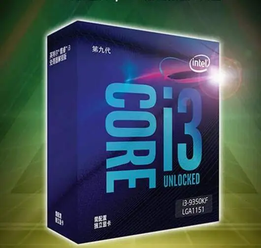 Процессор Intel Core i3-9350KF i3 9350KF 4 0 ГГц четырехъядерный 4-поточный 91 Вт 8 Мб процессор