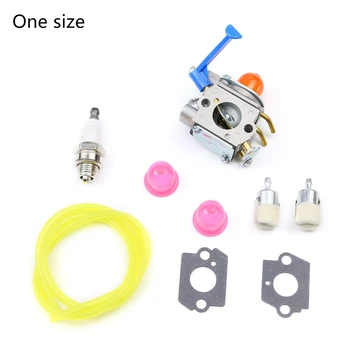 

Carburetor for 545081848 128C 128L 128LD Trimmer Fuel Line Filter Spark Plug Primer Bulbs Gasket Kit