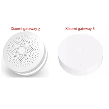 Original xiaomi inteligente multifuncional gateway 2 3 atualizar wifi controle remoto centro 16 milhões rgb luz dispositivo de segurança em casa