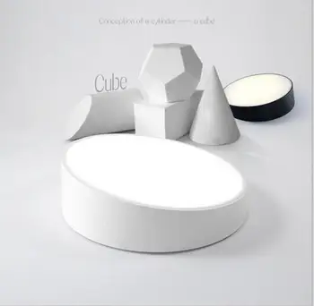 

Modern Geometric Led Ceiling Lamp Circle Home Decoration Bedroom Light Corridor Ceiling Light D250MM Bed Room LED Bulbs E27 Iron