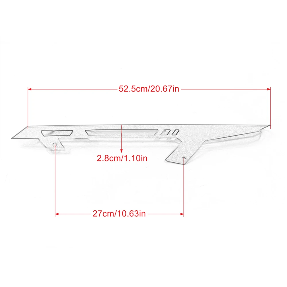 Для KTM DUKE 390 2013 2021 125 2011 200 2012 1 шт. алюминиевый защитный колпачок цепи
