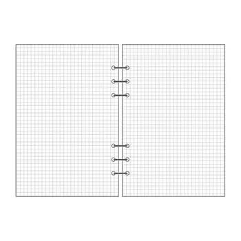 

6-Hole Loose-Leaf Refills Loose-Leaf Paper Notebook Refills Inside The Notebook Notepad Core A5/A6/A7