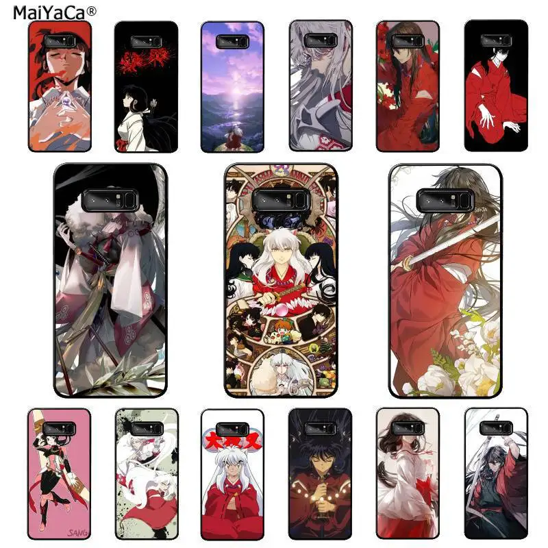 MaiYaCa Inuyasha японский аниме уникальный дизайн чехол для телефона Samsung Note 3 4 5 7 8 9 10 pro A7