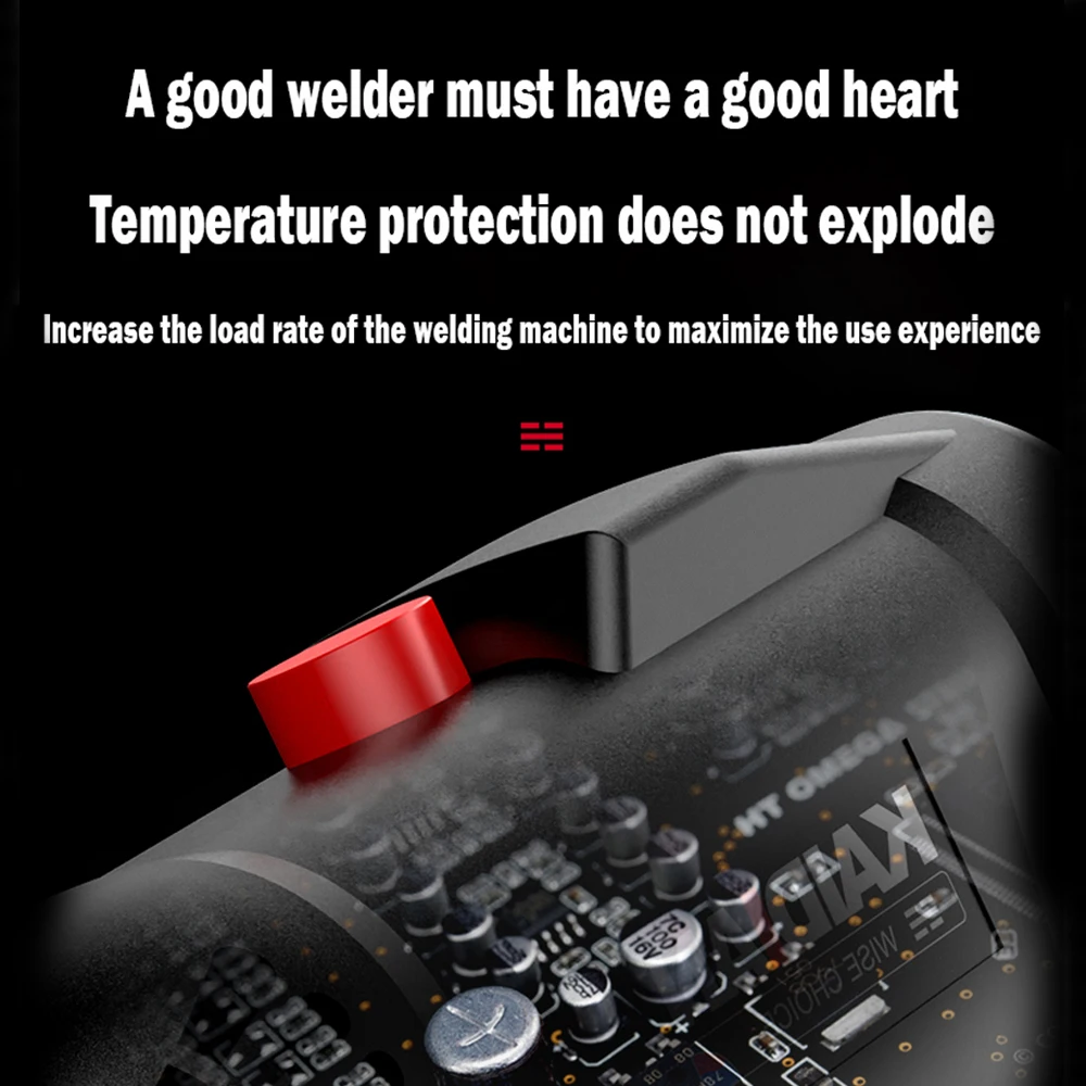 KKMOON 3800W Intelligent Handheld Electric Arc Welding Machine Digital Electrodeless Current Adjustable Portable DIY Tool