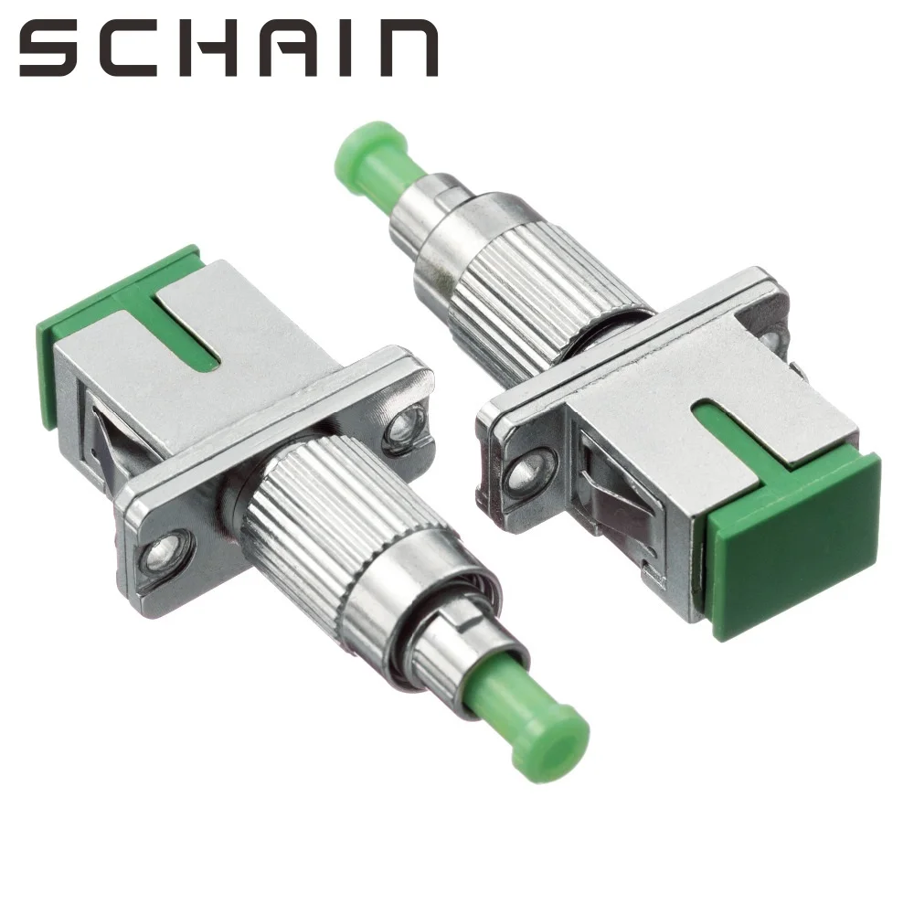 SC Female to FC Male Fiber Optic Adapter,FC-SC APC SM Simplex Fiber Optic Adapter Hybrid Optical Fiber Connector Adapter SC Female to FC Male Fiber Optic Adapter,FC-SC APC SM Simplex Fiber Optic Adapter Hybrid Optical Fiber Connector Adapter
