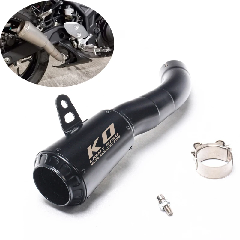 2015-2023 R3 Yzf-R3 Slip-On Silenziatore Moto Tubo Di Scarico In Acciaio Inox No Db Killer Escape Riserva Catalyst 36Mm Interno