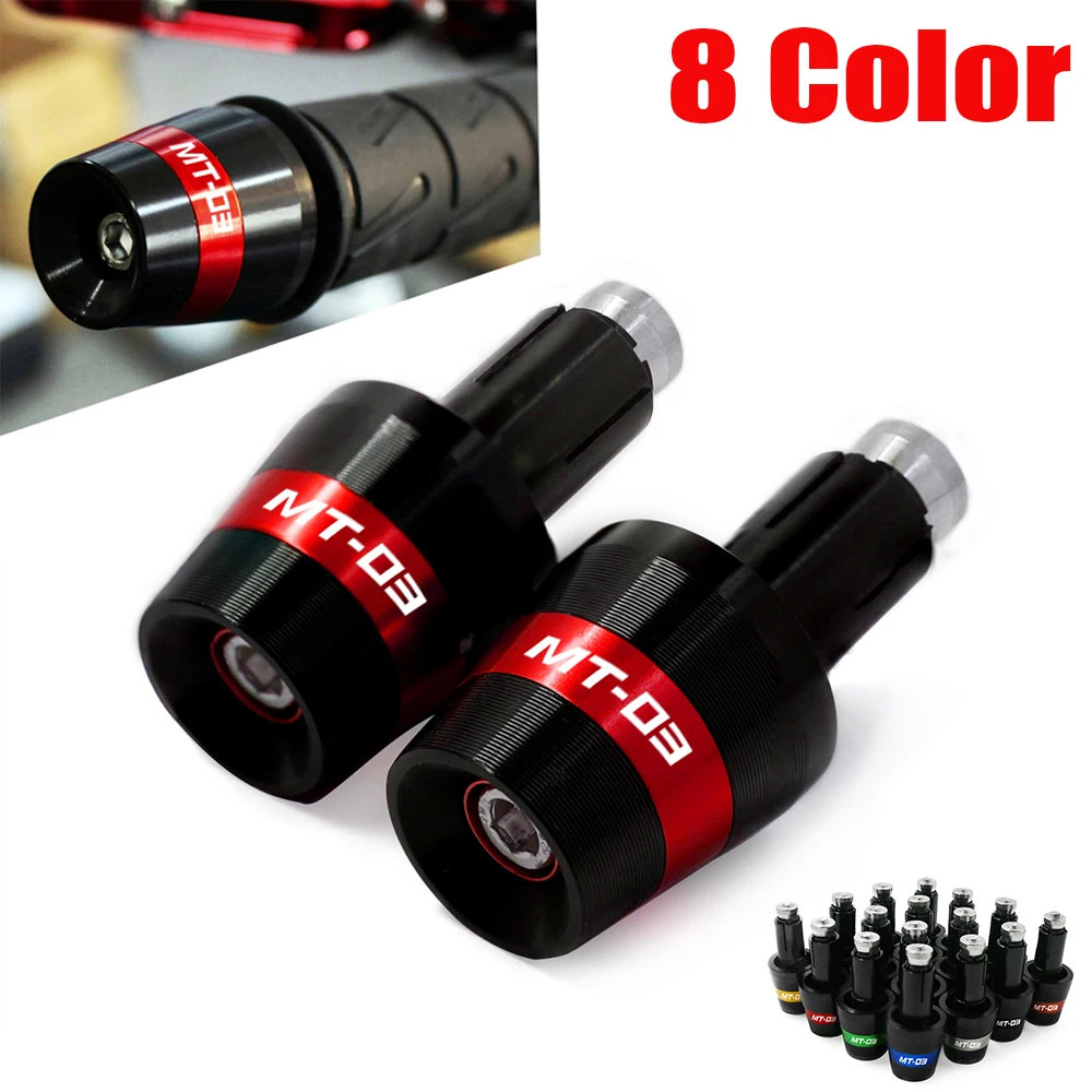 

Для Yamaha MT-03 MT03 MT 03 7/8 ''22 мм универсальные аксессуары для мотоциклов ручки рукоятки крышка заглушки вес слайдер