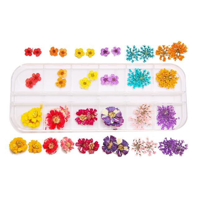 Dried Flowers Dry Plants for Resin Molds Fillings Epoxy Resin Pendant Necklace Jewelry Making Craft DIY Nail Art Decoration