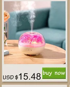 500ML Aromatherapy Diffuser Air Humidifier with LED Night Light for Home Room Ultrasonic Cool Mist Aroma Essential Oil Diffuser