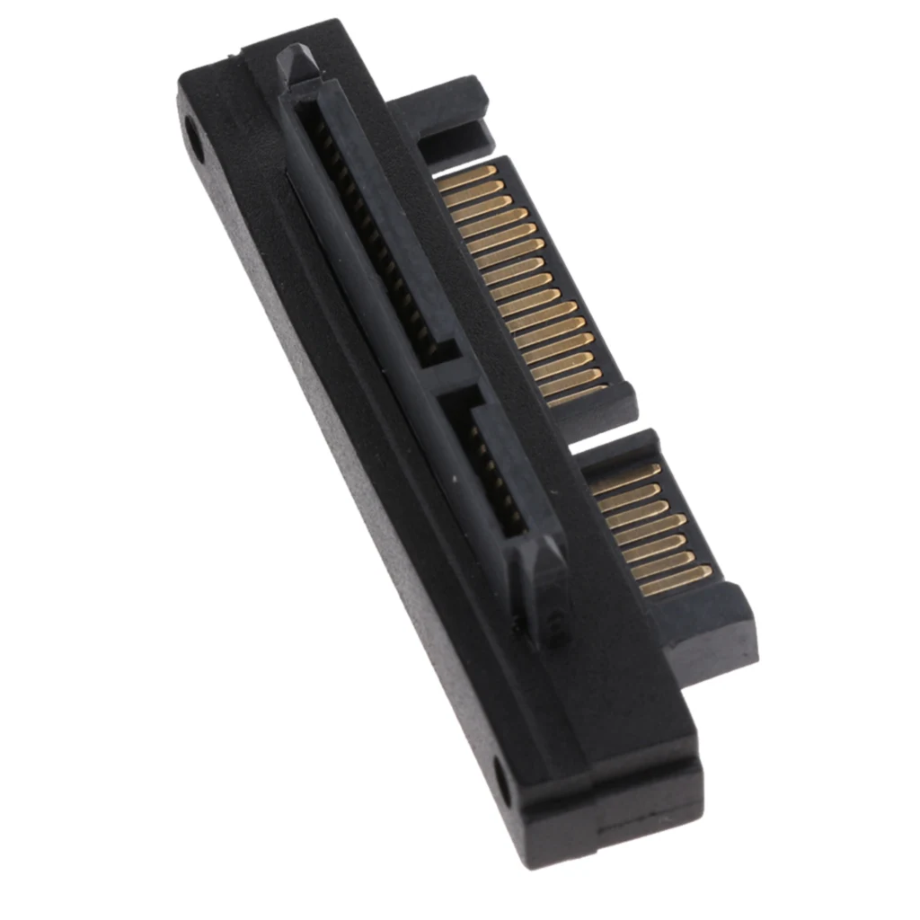 SATA 22Pin Male Adapter SATA Adapter 7+15 Pin SATA(Male) to 22-pin SAS(Female) Convertor