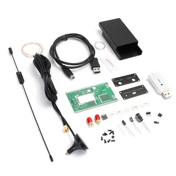 

DIY Kit HF FM AM USB SSB Amateur Radio Frequency Modulation 100KHz-1.7GHz Full-Band Software Radio RTL-SDR Receiver