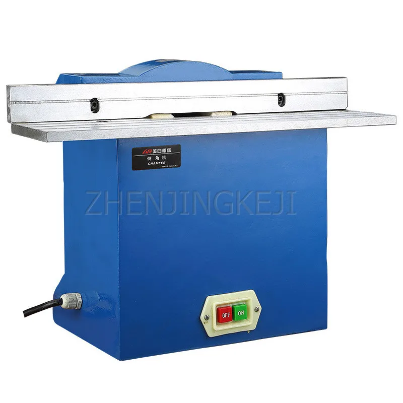 

380V Grinding Wheel Chamfering Machine Plane Straight Line Chamfer machine Desktop Workpiece Beveling Machine Machine Tools 550W