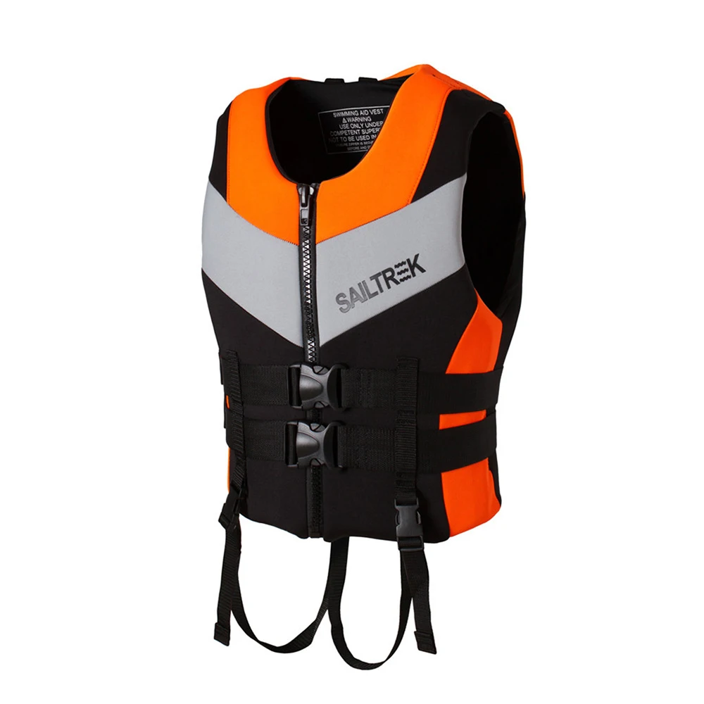 

Neoprene Life Jacket Outdoor rafting life jacket for children and adult swimming snorkeling wear fishing suit Kayaking Boating