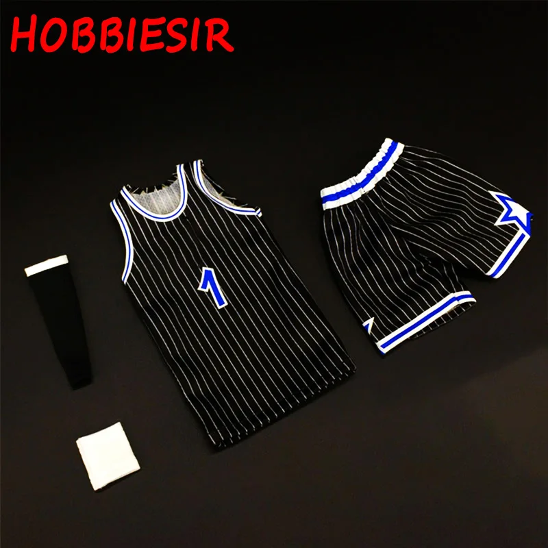 

1/6 Tracy Basketball super Star McGrady Men Jersey Male Clothes Clothing Set for 12" Action Figure Male Body Fans Collection