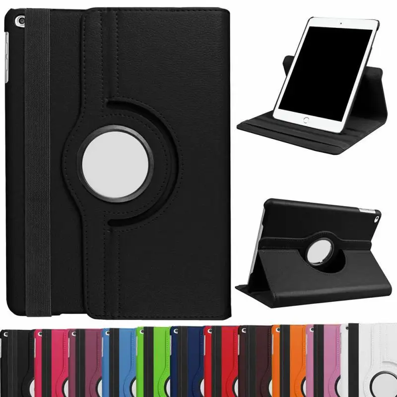 

For iPad 9.7 2018 2017 Case Cover for iPad Air 2 Air 1 Case 5 6 5th 6th Generation Funda 360 Degree Rotating Leather Smart Coque