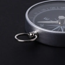 Мини брелок Алюминиевый компас кемпинг дикий Выживание путешествия Туризм Навигация