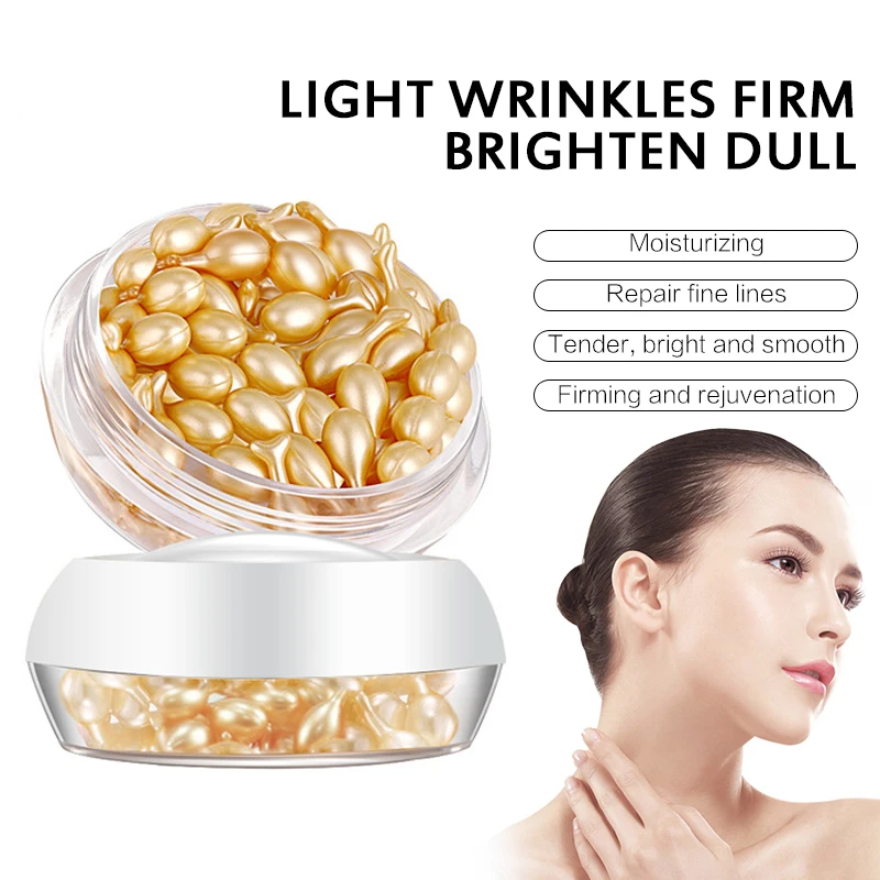 Korean Cosmetisc Collagen Facial Capsule Fullerene Placenta Whitening