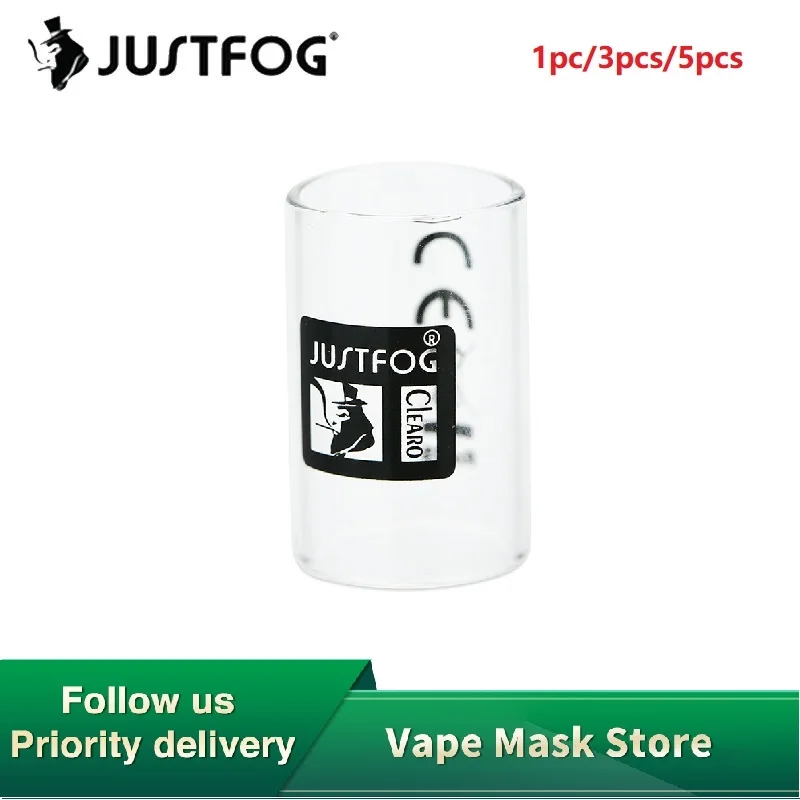 1 шт. 3 5 Оригинал JUSTFOG Q16 сменная стеклянная трубка 9 мл электронная сигарета Vape