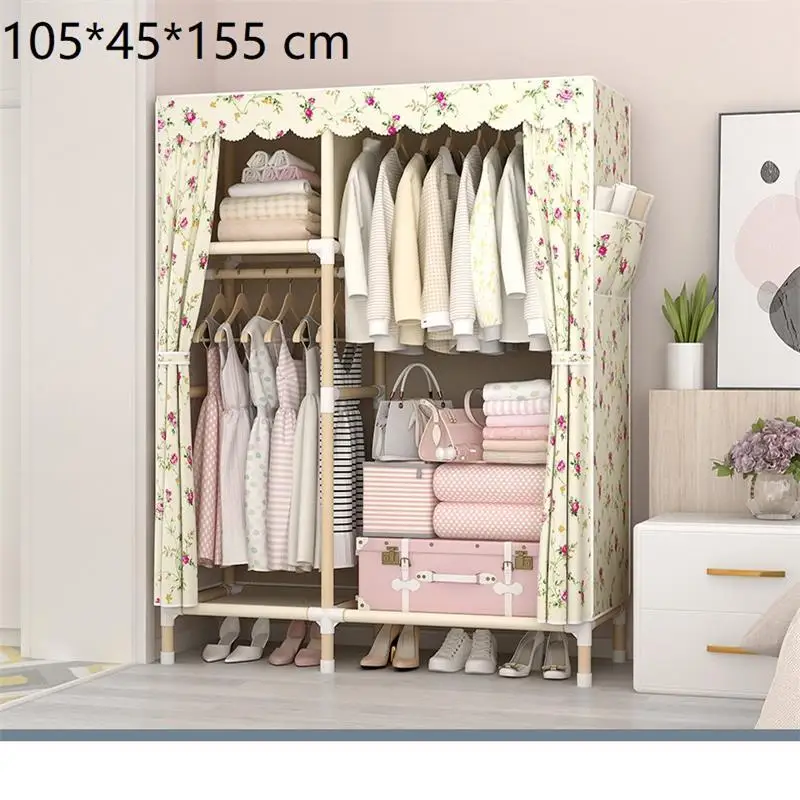 Version N Rangement Chambre Penderie Armario Tela Home Furniture Garderobe Mobili Guarda Roupa Closet Mueble De Dormitorio Wardrobe - Цвет: Version N