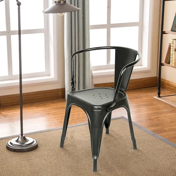 

Wrought Iron Chair Dining Chair Northern Europe Modern Simple Bedroom Chair Cafe Tea With Milk Shop Leisure Time Chair HWC