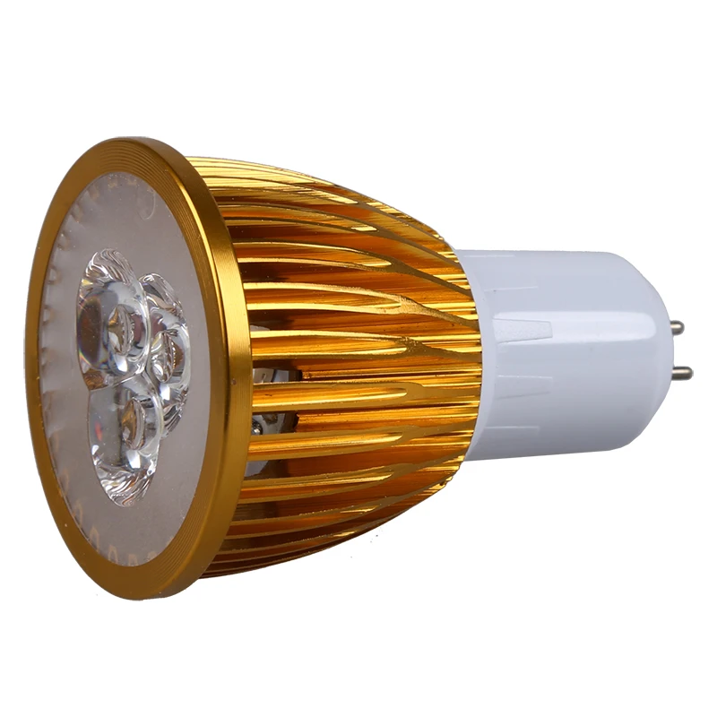 

10X 6W Warm White MR16 GU5.3 High Power 3 LED Spot Light Bulb Energy Saving Lamp