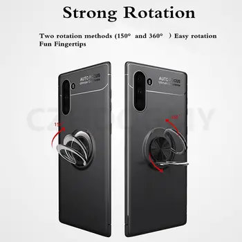 

100pcs/lot 360 Rotating Ring Finger Holder Car Magnetic Back Case For Samsung A10 A20 A30 A40 A50 A60 A70 A80 A90 M10 M20 M30