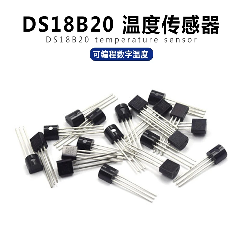10 шт./лот Сенсорный электронный чип DS18B20 TO-92 18B20 чипы Температурный датчик IC 18b20