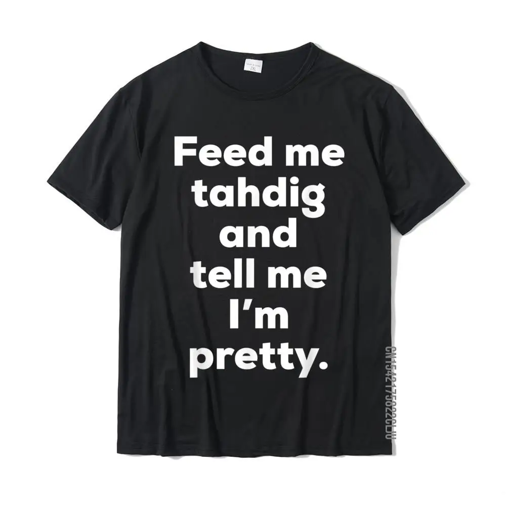 Casual Normal Printed On Short Sleeve April FOOL DAY Tops Shirts New Design Crewneck All Cotton Tops Tees Youth Top T-shirts Funny Tahdig Persian Food Iran Iranian Foodie Gift T-Shirt__27546 black